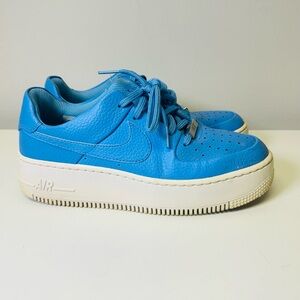 Nike Air Force 1 Sage Low UNC University Blue AR5339-400 Women’s Size 7.5